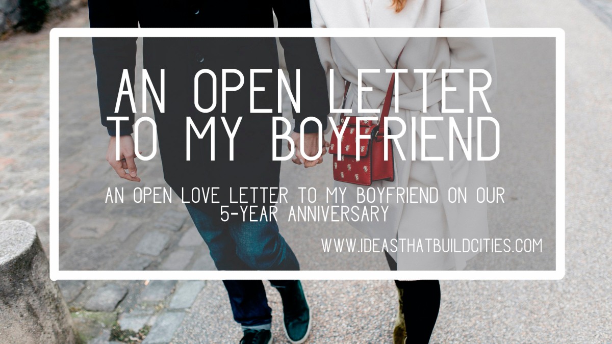 open letter to my boyfriend